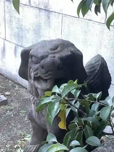 西神明社の狛犬