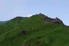 秋田駒ヶ岳駒形神社の景色