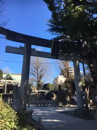 牛嶋神社の鳥居