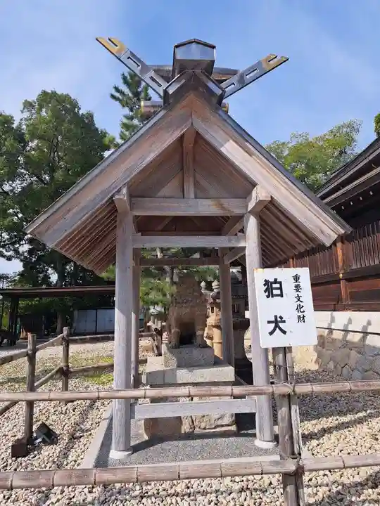 丹後一ノ宮 元伊勢 籠神社の狛犬