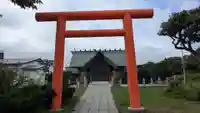 天塩厳島神社の鳥居