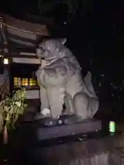 大鳥神社の狛犬