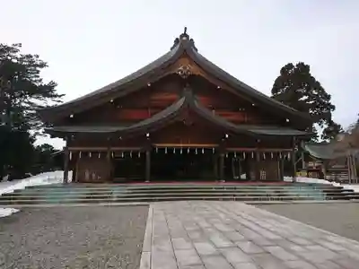 富山縣護國神社の本殿・本堂