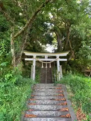 奥野神社の鳥居