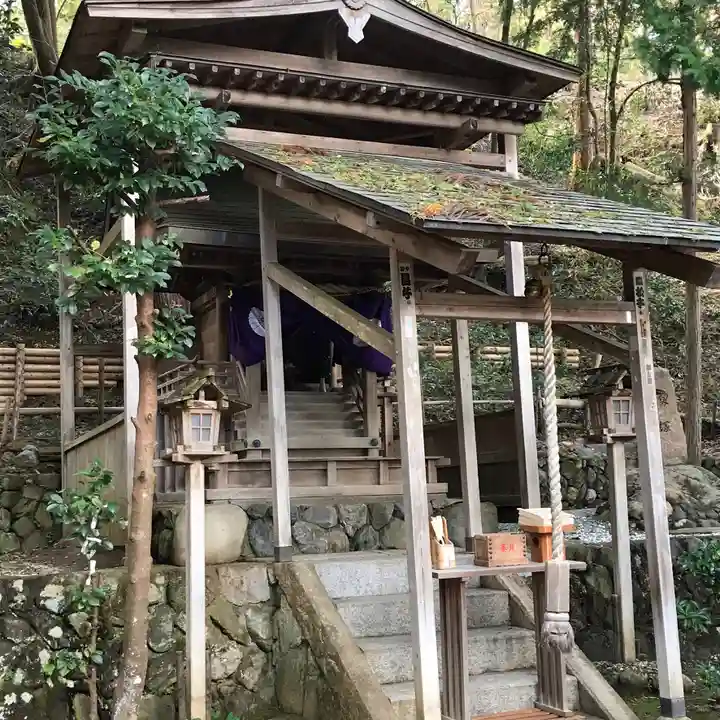 御髪神社の本殿・本堂