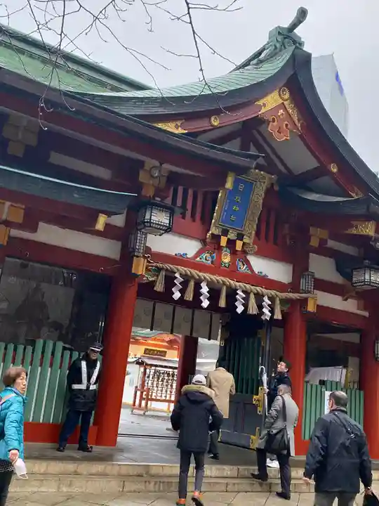 日枝神社の山門・神門