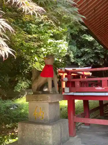 帆柱稲荷神社の狛犬