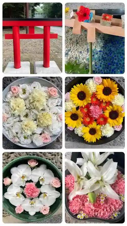 帯廣神社の手水舎