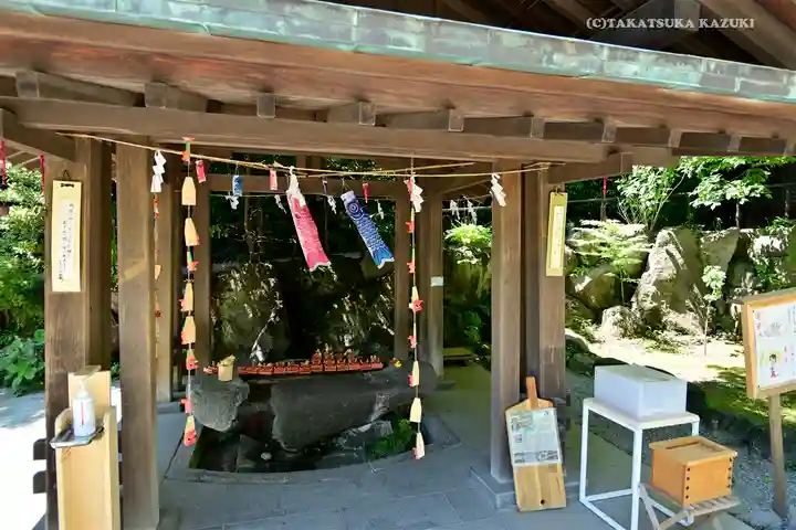 鎌倉宮の手水舎