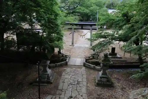 田村神社の景色