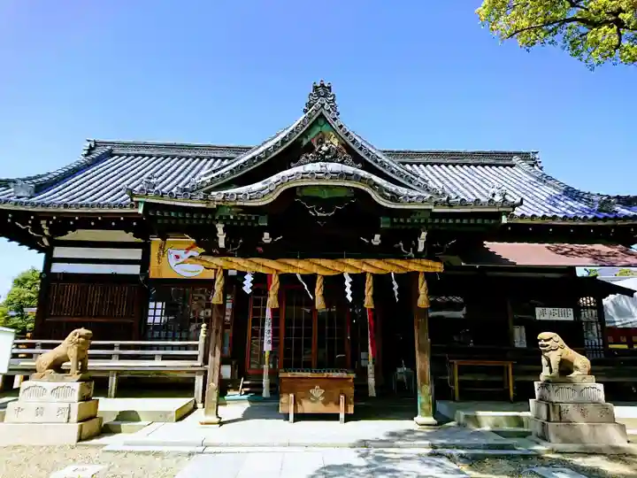 百舌鳥八幡宮の本殿・本堂