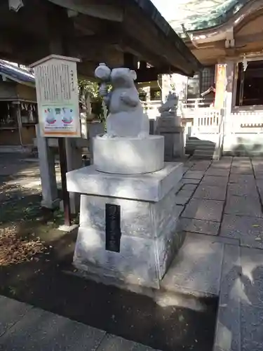 戸部杉山神社の狛犬