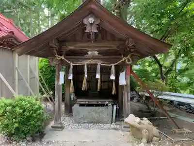 高蔵山 大山寺の手水舎