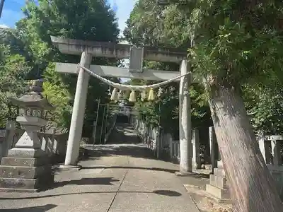 白山宮の鳥居