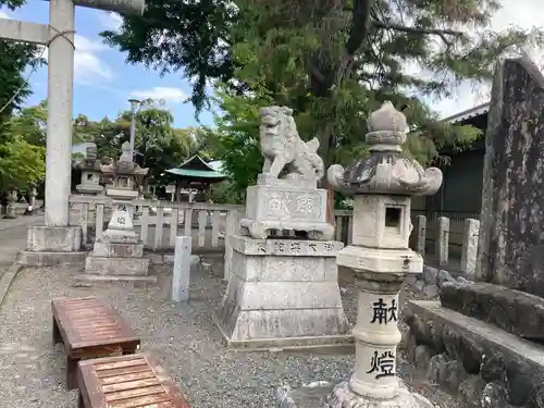 春日神社の狛犬