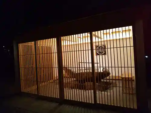 星川杉山神社の手水舎