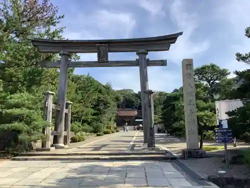 氣多大社の鳥居