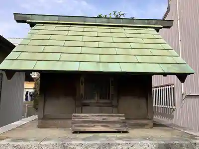 神明社（鹿田）の本殿・本堂