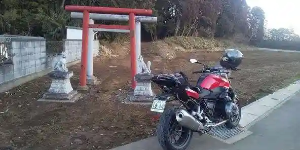 女化神社奥の院の鳥居