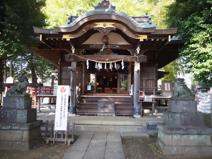 春日神社の本殿・本堂