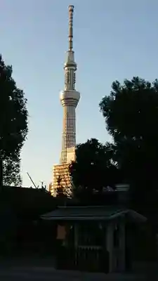 亀戸天神社の周辺