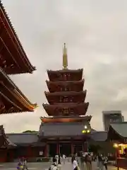 浅草寺の塔