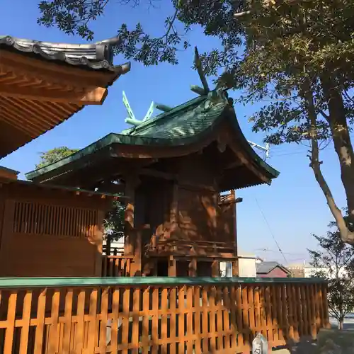 田脇日吉神社の本殿