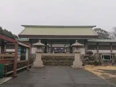千葉縣護國神社の山門・神門