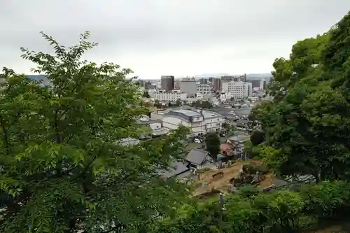 阿智神社の景色