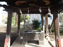 氷川神社の手水