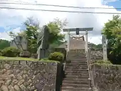 大川神明宮の鳥居