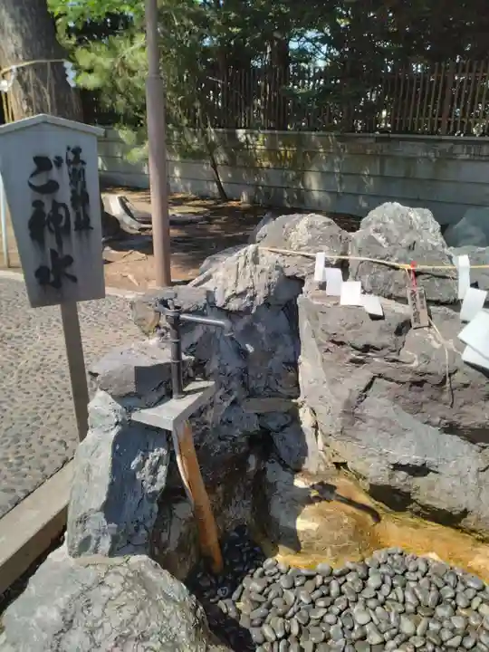 江別神社の手水舎