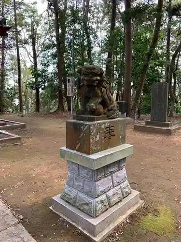 白幡神社の狛犬