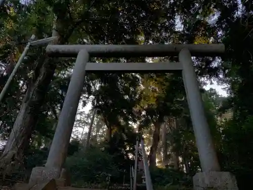 冨崎神社の鳥居