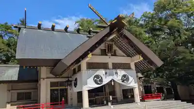 帯廣神社の本殿・本堂