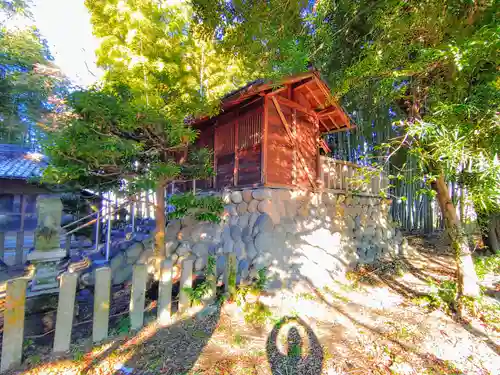 神明社荒神社（萩原町串作）の本殿・本堂