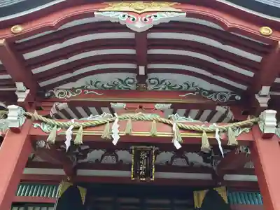 中野氷川神社の芸術