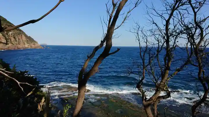 白嶋神社の景色