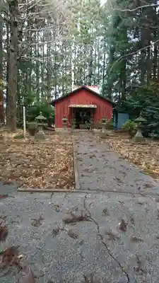 諏訪神社の本殿・本堂