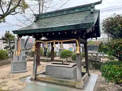 佐賀縣護國神社の手水舎