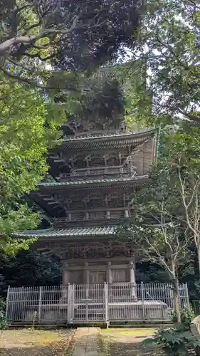 龍口寺の塔