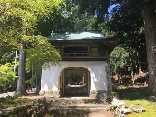 古知谷阿弥陀寺の山門・神門