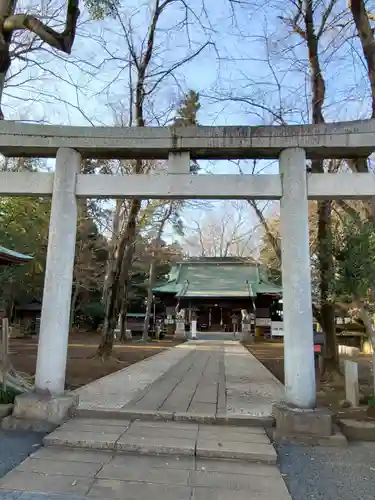 野木神社の鳥居