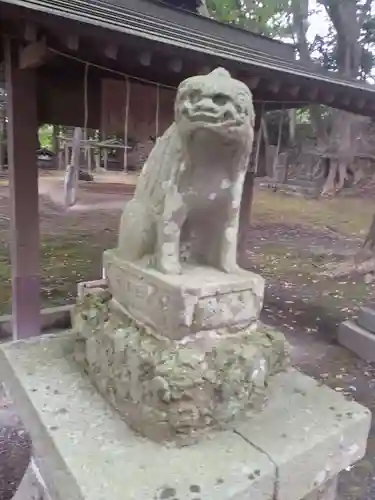 鏑八幡神社の狛犬