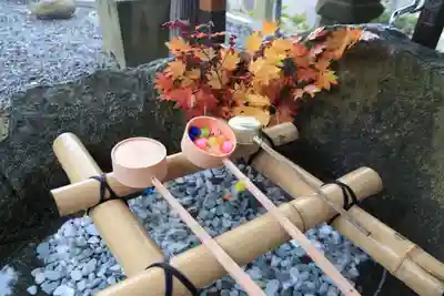 阿久津「田村神社」(郡山市阿久津町)旧社名:伊豆箱根三嶋三社の手水舎