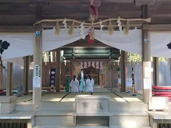 川添神社の本殿・本堂
