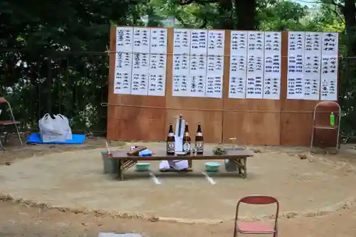 八幡神社のお祭り