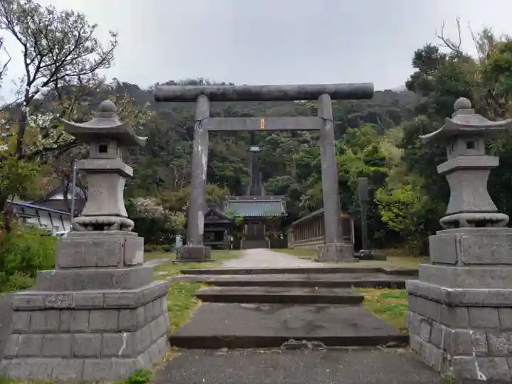 洲崎神社の鳥居