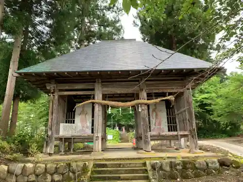 法用寺（雀林観音）の山門・神門