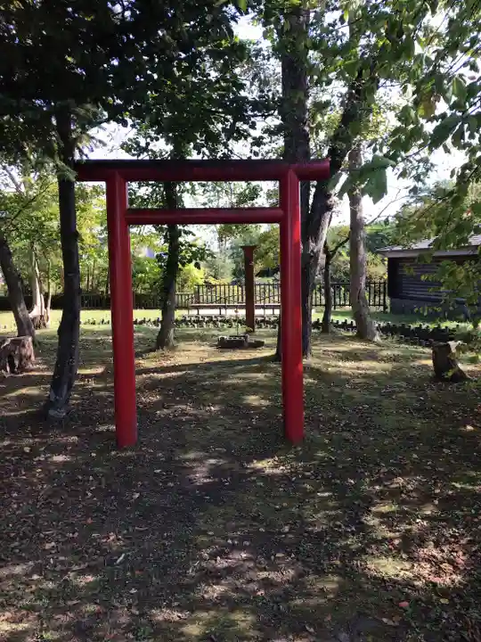 サケ神社(サケの慰霊塔)(北海道)